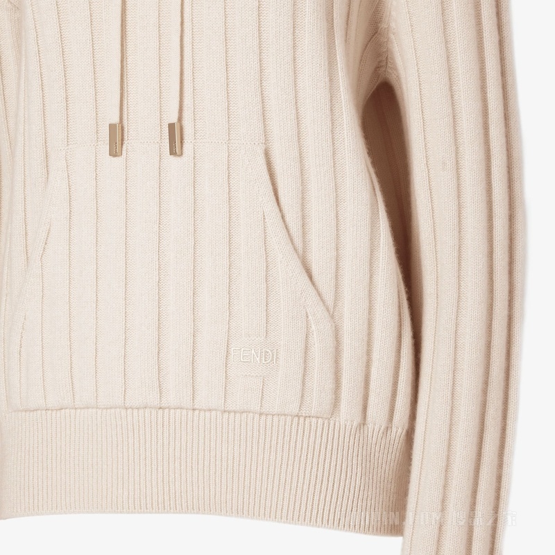 运动衫 白色羊绒运动衫