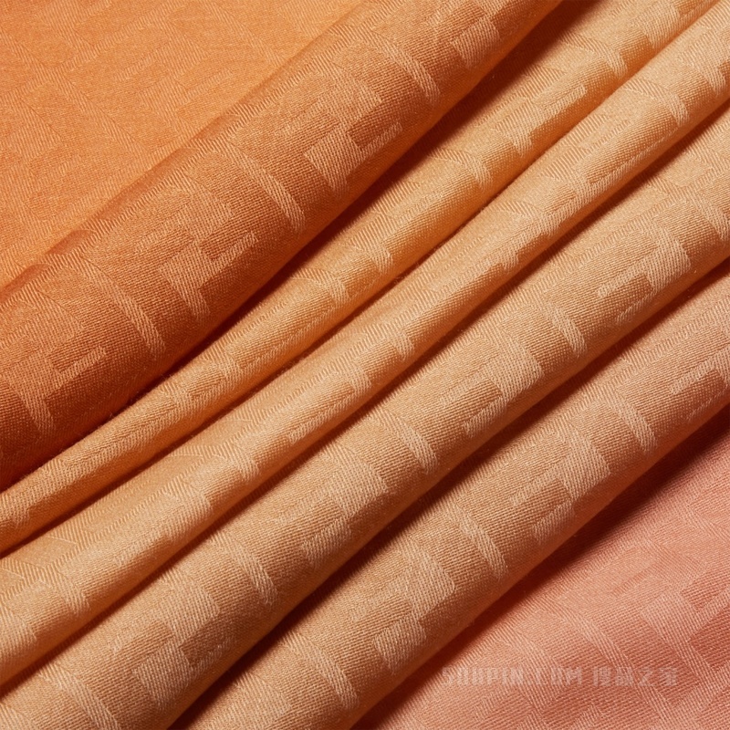 FF披巾 拼色FF桑蚕丝和羊毛披巾