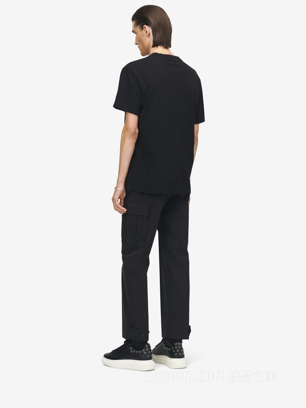 多彩纸屑标志T恤