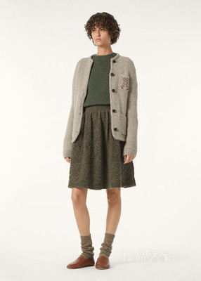 Carezza女士夹克 羊绒 - Coarsehair®