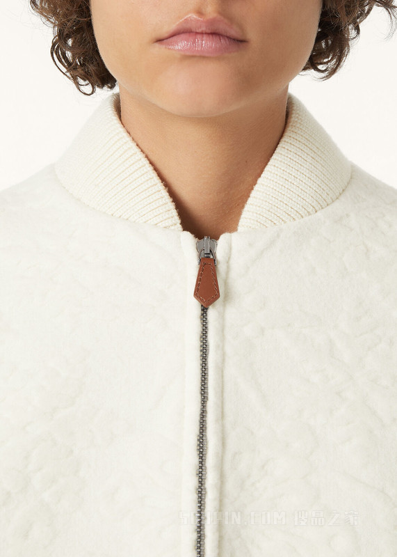 Dilion女士飞行员夹克 初剪羊毛, 羊绒, 桑蚕丝