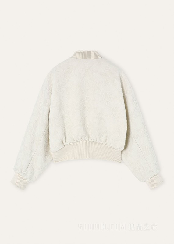 Dilion女士飞行员夹克 初剪羊毛, 羊绒, 桑蚕丝