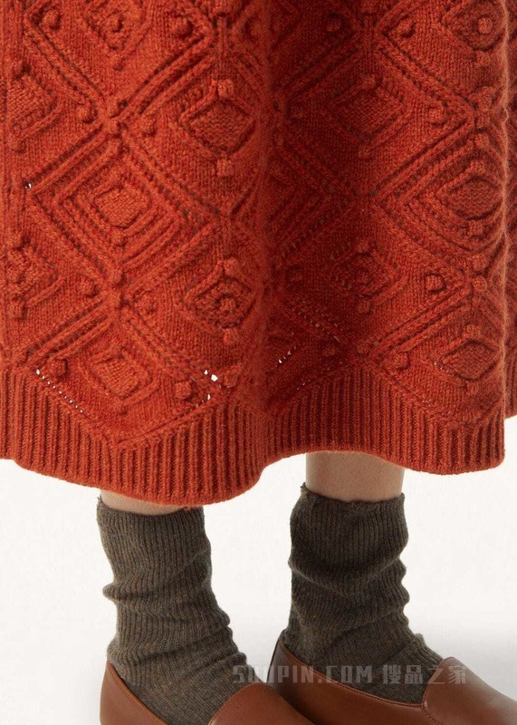 La Plagne女士半身裙 羊绒