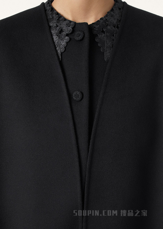 Vika女士斗篷 小羊绒