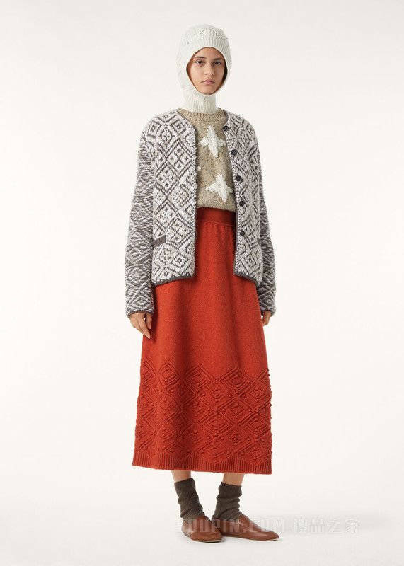 Val Thorens女士圆领上衣 羊绒