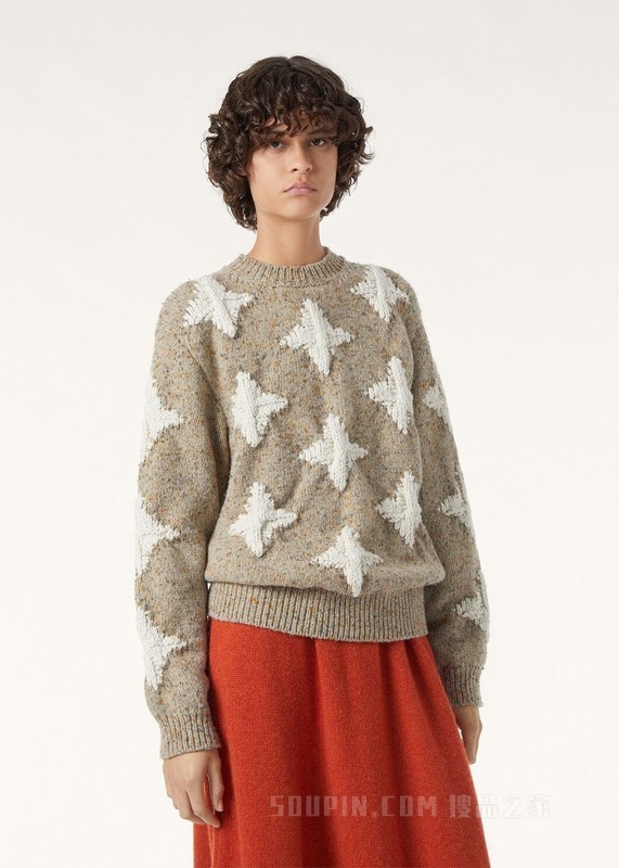 Val Thorens女士圆领上衣 羊绒