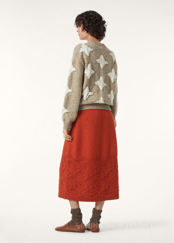 Val Thorens女士圆领上衣 羊绒