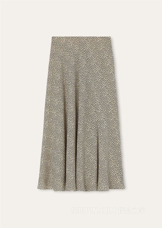 Erika女士半身裙 棉 , 桑蚕丝