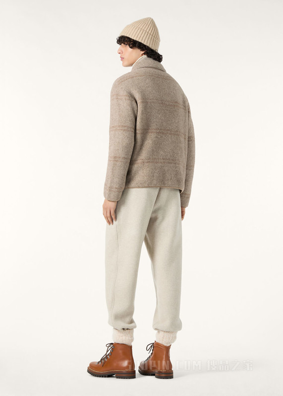 Alta Badia男士衬衫式外套 牦牛毛