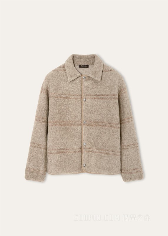 Alta Badia男士衬衫式外套 牦牛毛