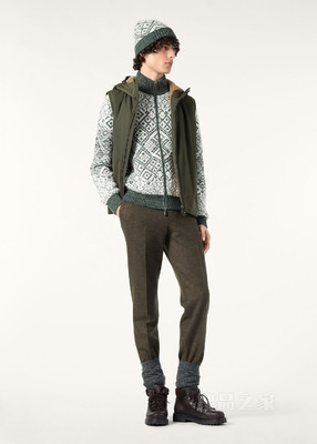 Paroo男士飞行员毛衫 羊绒 - Coarsehair®