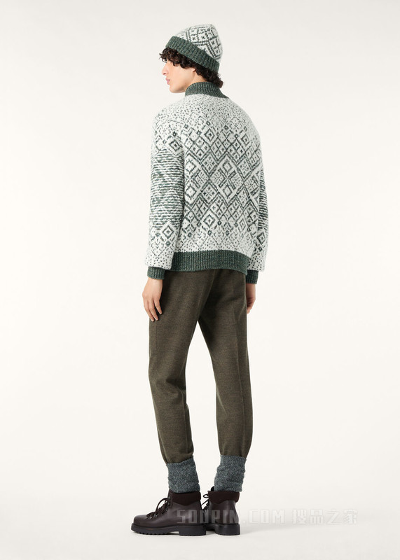 Paroo男士飞行员毛衫 羊绒 - Coarsehair®