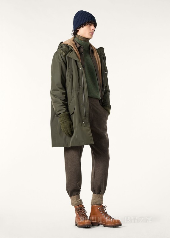 Zermatt男士派克大衣 微纤维 - Storm System®