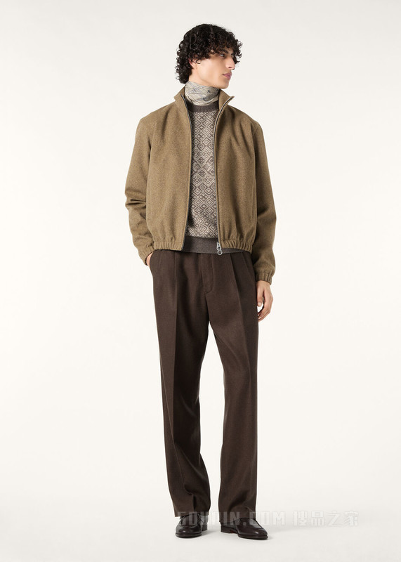 Paroo男士圆领上衣 羊绒 - Coarsehair®