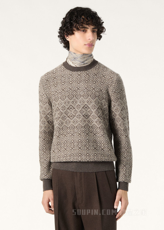 Paroo男士圆领上衣 羊绒 - Coarsehair®