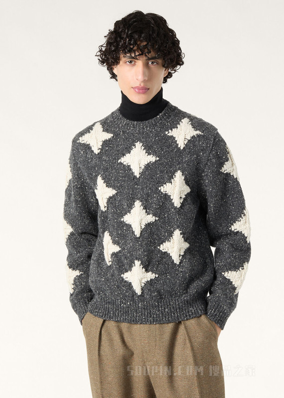 Val Thorens男士圆领上衣 羊绒