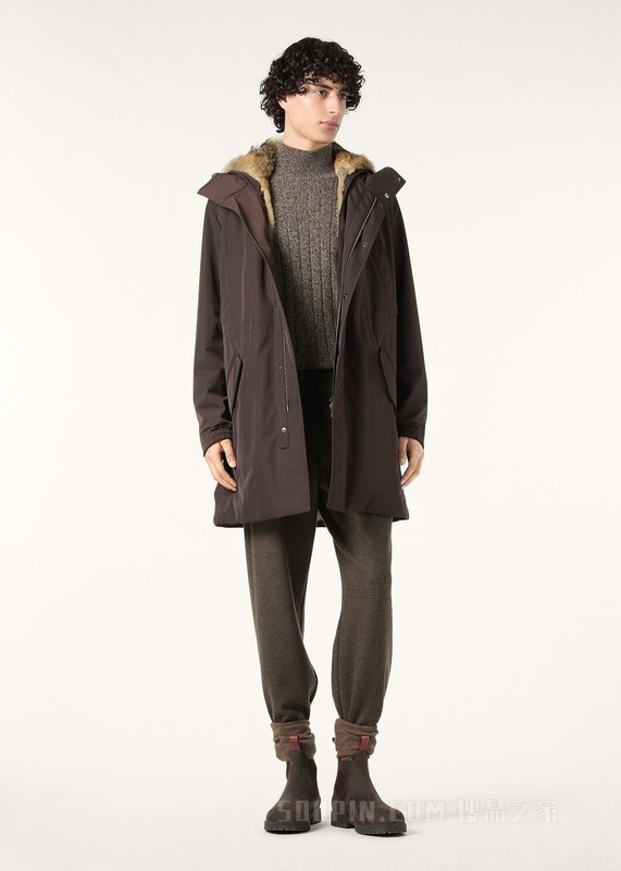 Zermatt男士派克大衣 微纤维 - Storm System®