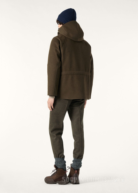 Arwen男士派克大衣 Wish®羊毛, 羊绒 - Storm System®