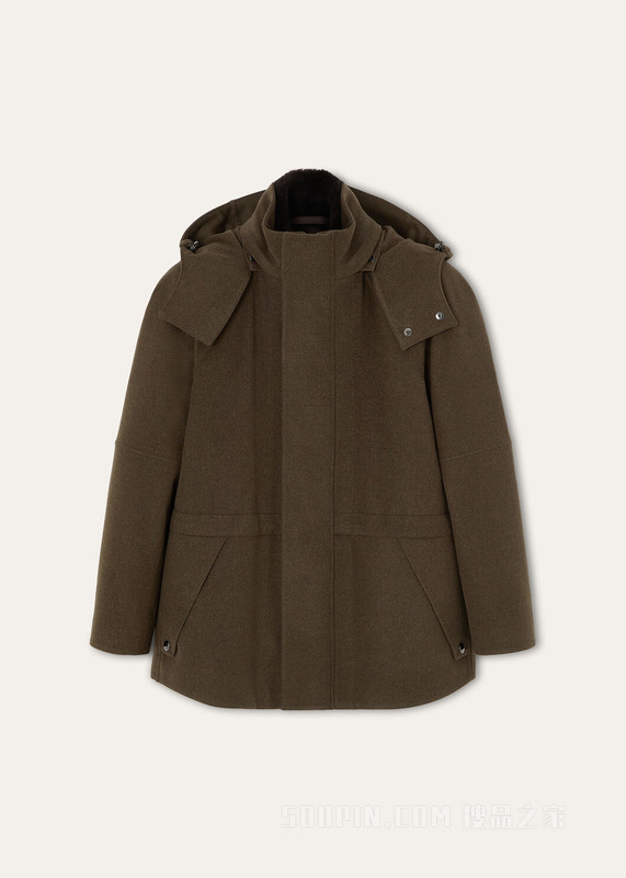 Arwen男士派克大衣 Wish®羊毛, 羊绒 - Storm System®