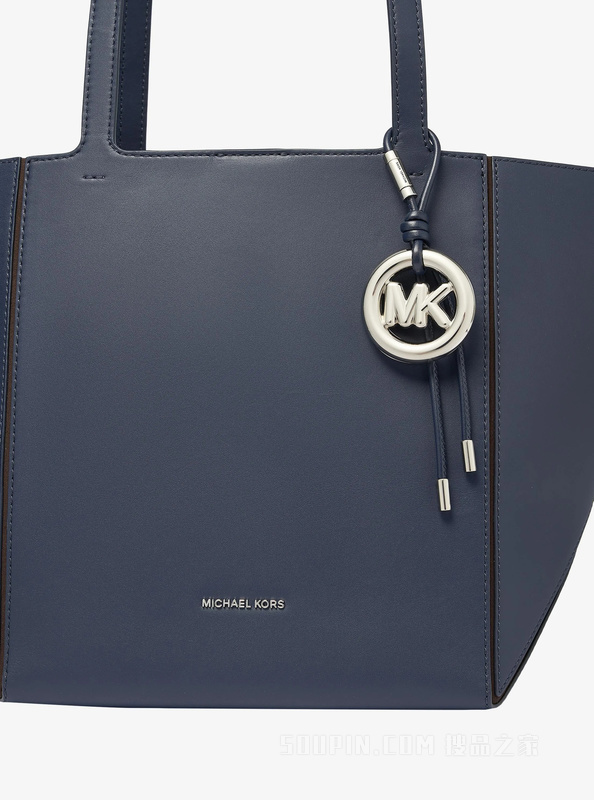 Jordi 中号皮质托特包