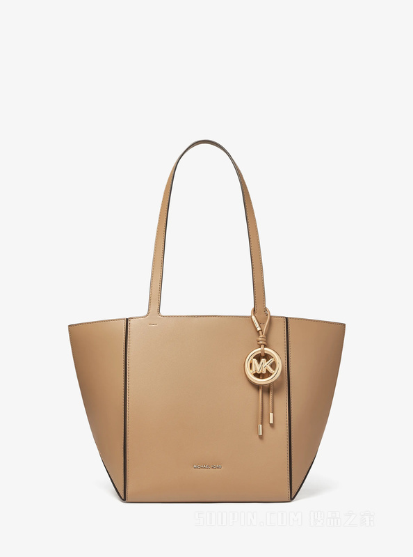 Jordi 中号皮质托特包