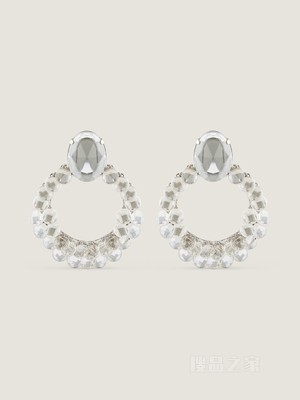 Broken Chandelier夹式耳环