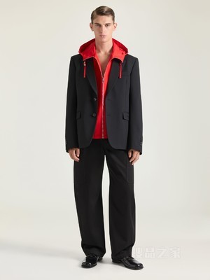 常规版型单排扣夹克