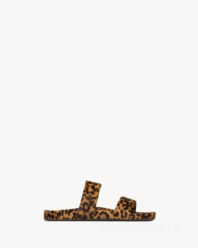 NICHOLS马毛皮革凉鞋