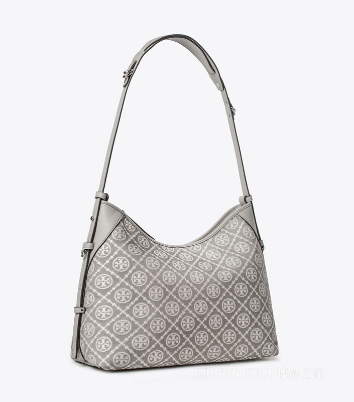 T Monogram 实用邮差包 灰色