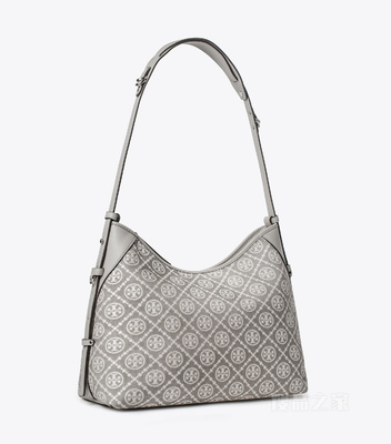 T Monogram 实用邮差包 灰色