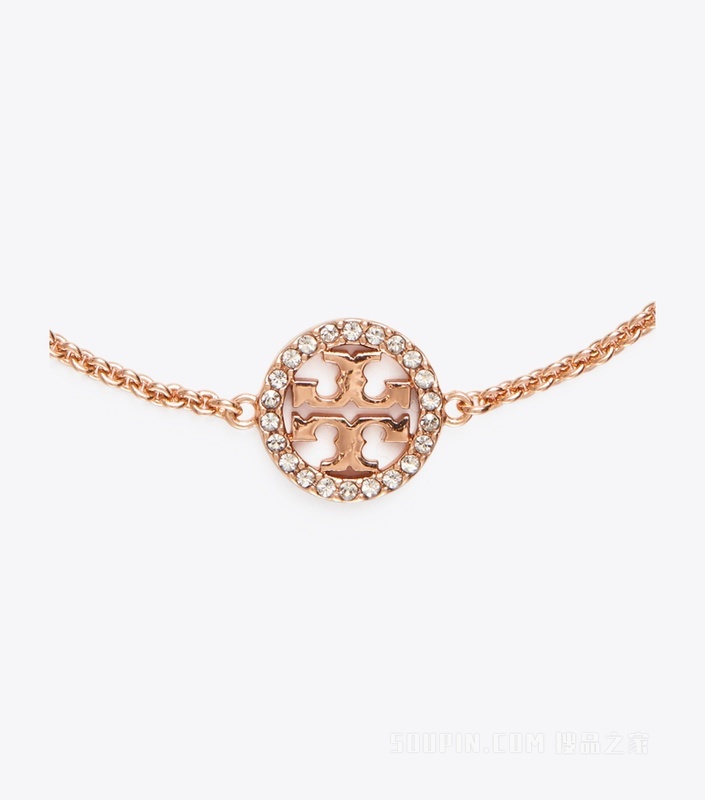 Miller 手链 玫瑰金/水晶