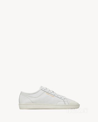 GYM光滑皮革运动鞋