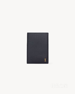 TINY LE CASSANDRE粒面皮革护照夹