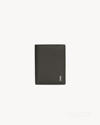 TINY LE CASSANDRE粒面皮革信用卡钱包