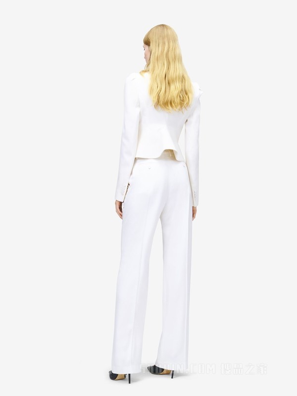 单排扣燕尾服夹克