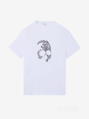 蕾丝Skull T恤