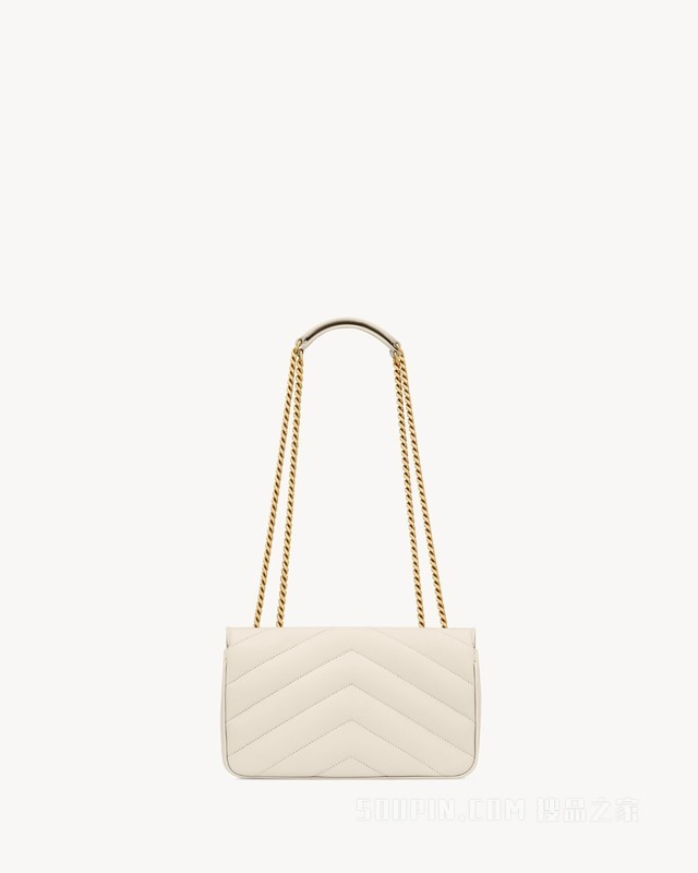 LOULOU小号绗缝小羊皮手袋