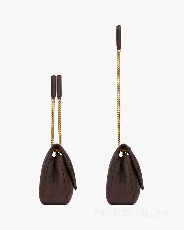 Calypso粒面羊皮革大号手袋