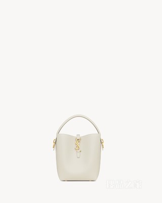 LE 37小号亮面皮革手袋