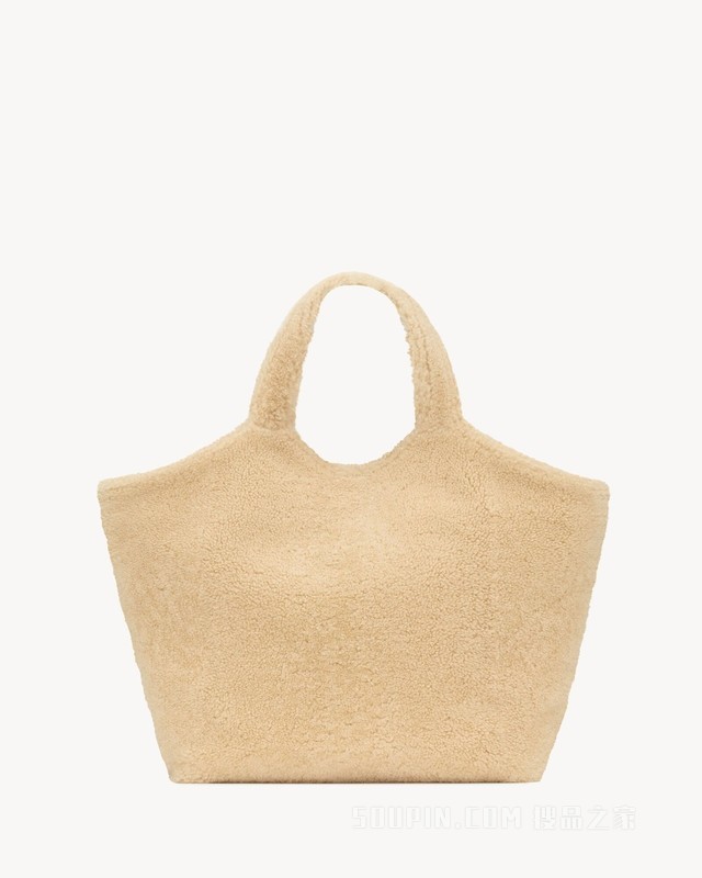 ICARE羊毛皮手袋