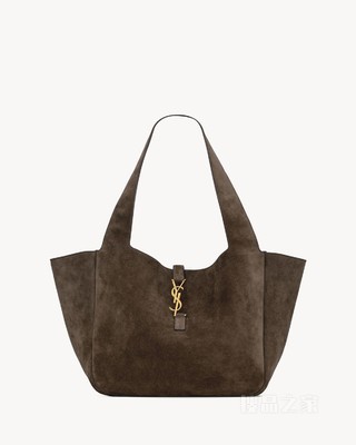 LE 5 À 7 BEA绒面革手袋