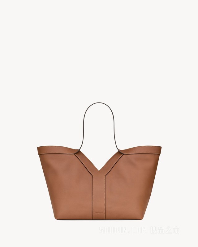 Y小号皮革托特包