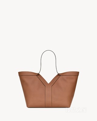 Y小号皮革托特包