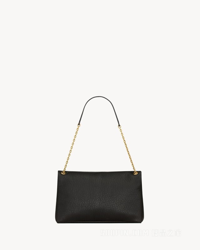 LE CASSANDRE大号粒面羊皮革链条手拿包