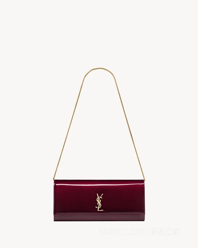 KATE漆面皮革手袋