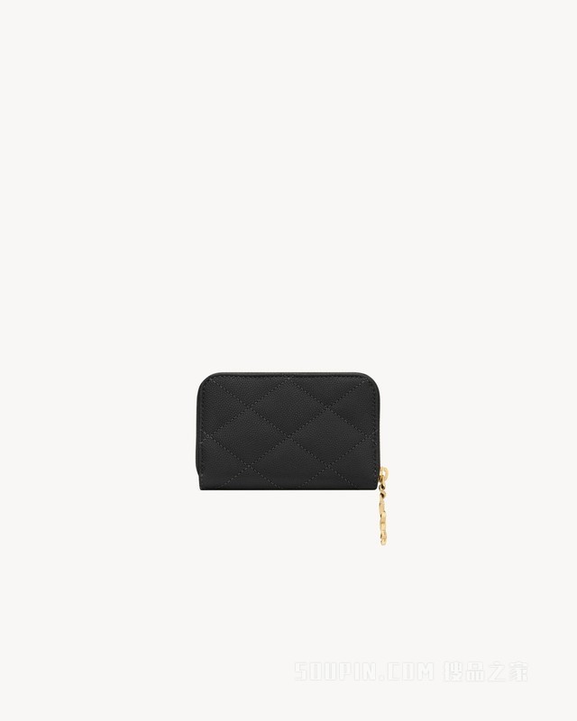 LE CASSANDRE BIJOU粒面皮革零钱包