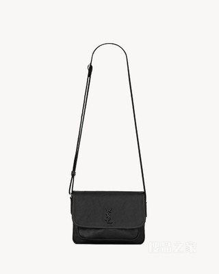 NIKI小号粒面皮革邮差包