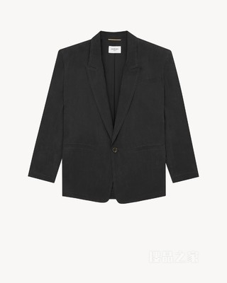 桑蚕丝软绸夹克