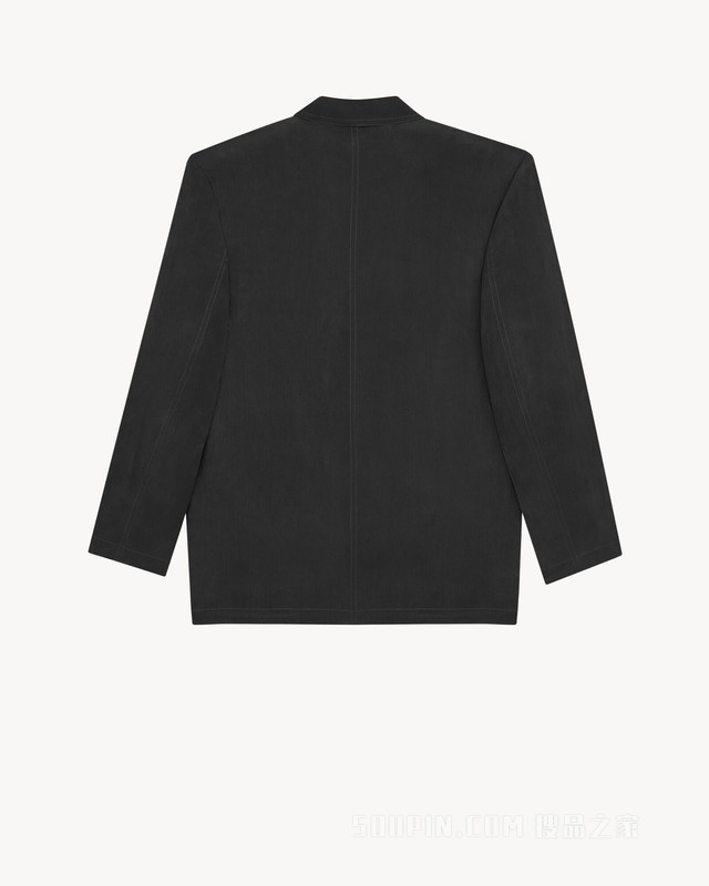 桑蚕丝软绸夹克