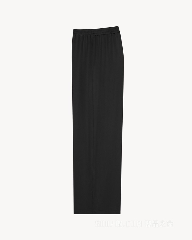 桑蚕丝缎面长裤